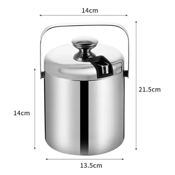 Stainless Steel Ice Bucket