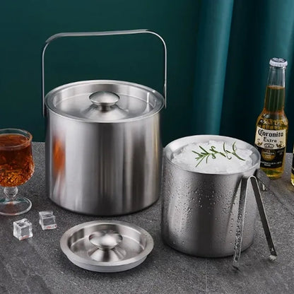 Stainless Steel Ice Bucket