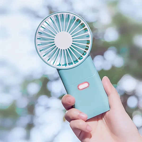 Rechargeable Cooling Fan with Base