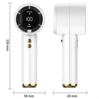 Portable Turbo Jet Fan w/ Display