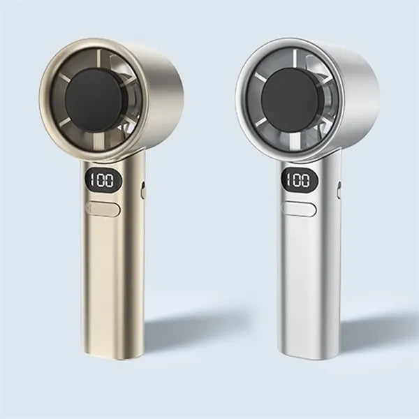 Rechargeable Long Battery Life Fan w/ Display