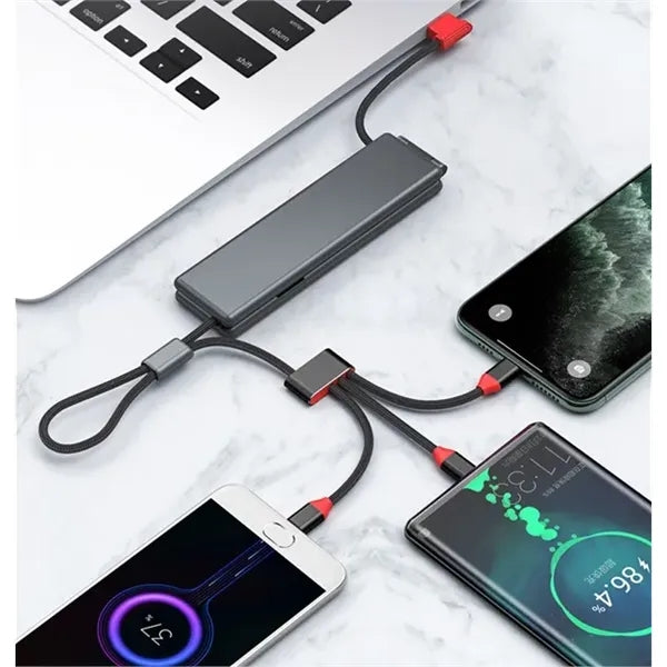 Portable 3-in-1 Charging Cable