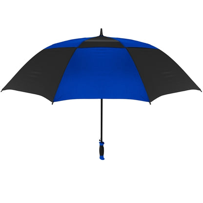 The Vented Checkerboard Golf Umbrella - Auto-Open, 62" Arc