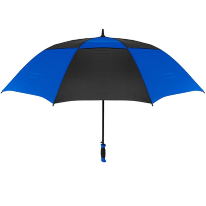 The Vented Checkerboard Golf Umbrella - Auto-Open, 62" Arc