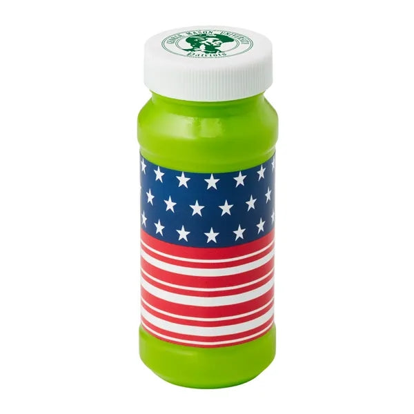Patriotic Bubbles with Cap Imprint - 4 oz.