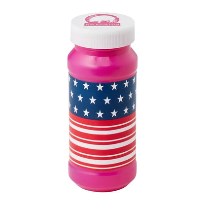 Patriotic Bubbles with Cap Imprint - 4 oz.
