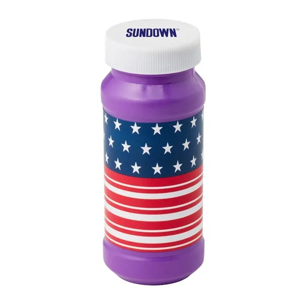 Patriotic Bubbles with Cap Imprint - 4 oz.