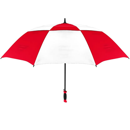 The Vented Checkerboard Golf Umbrella - Auto-Open, 62" Arc