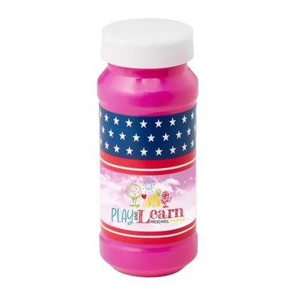 Patriotic Bubbles with Digital Label - 4 oz.