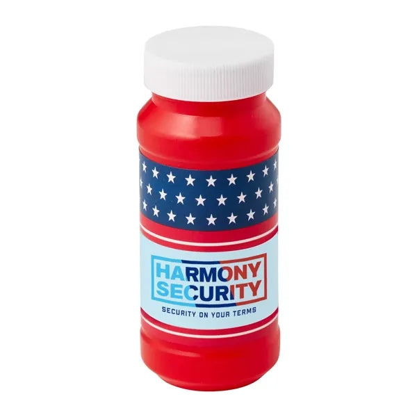 Patriotic Bubbles with Digital Label - 4 oz.