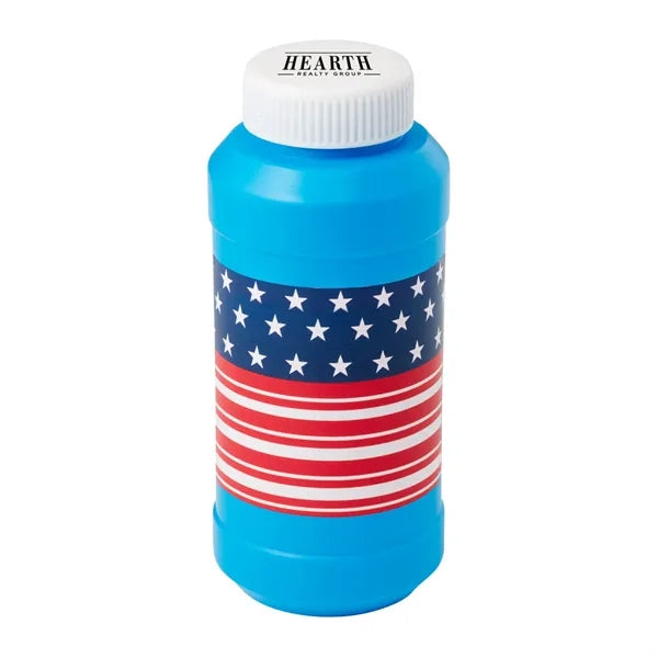 8 oz. Patriotic Bubbles with Cap Imprint