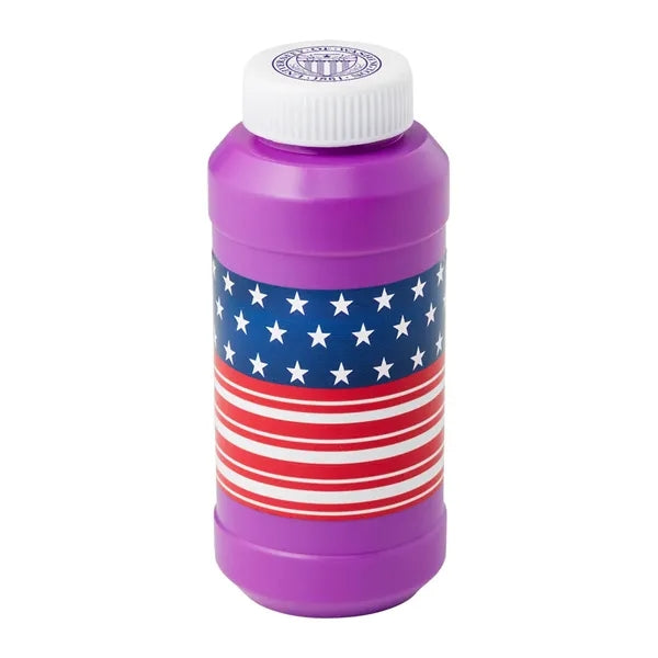8 oz. Patriotic Bubbles with Cap Imprint
