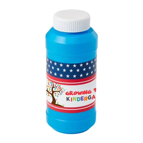 8 oz. Patriotic Bubbles with Digital Label