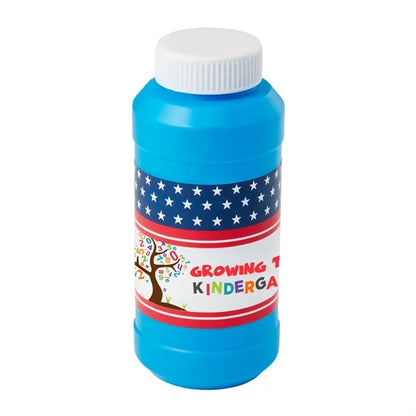 8 oz. Patriotic Bubbles with Digital Label