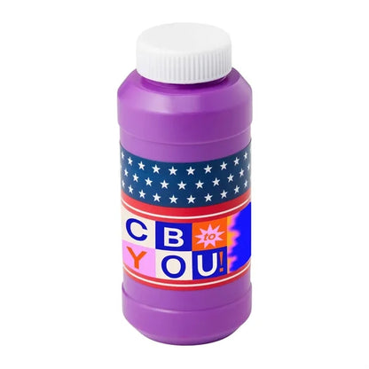 8 oz. Patriotic Bubbles with Digital Label