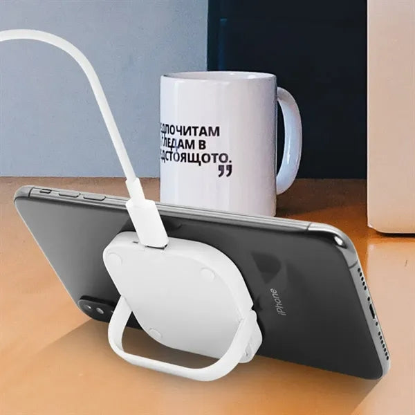 MagSafe Wireless Charger Stand with Foldable Ring Holder