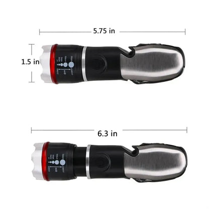 Multifunction Emergency Flashlight Tool with LED Light