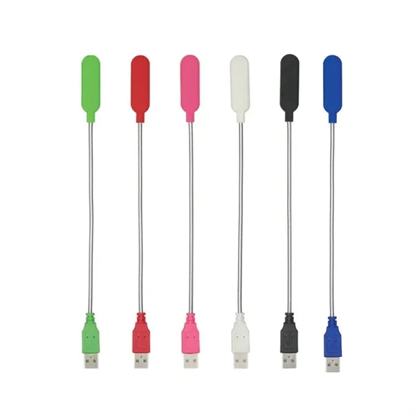 Flexible USB LED Light Lamp with Adjustable Gooseneck