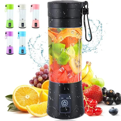 Rechargeable 380Ml Traveling Fruit Blender