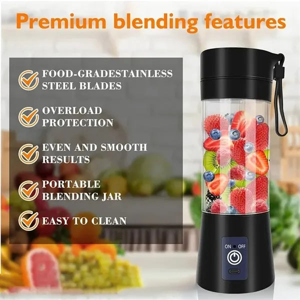 Rechargeable 380Ml Traveling Fruit Blender