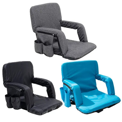 Foldable Stadium Seat with Armrests