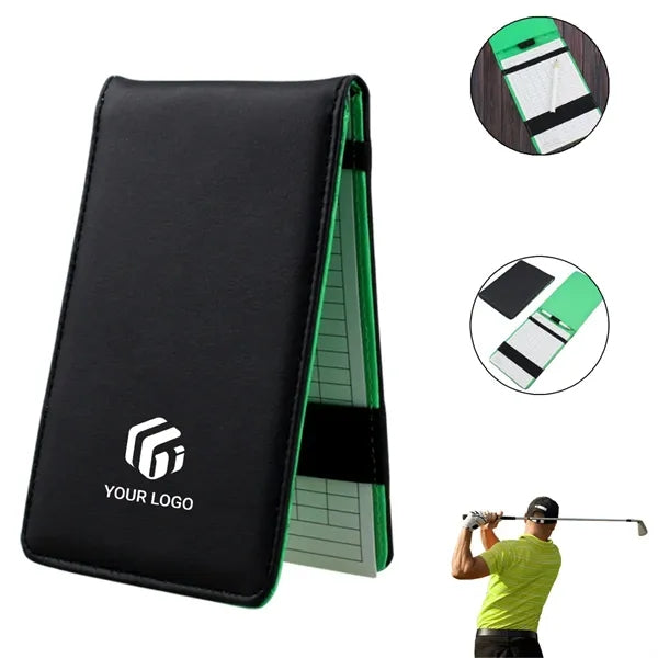 Professional outdoor softball golf score notebook scorebook