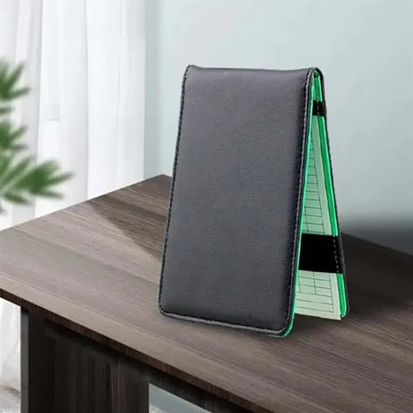 Professional outdoor softball golf score notebook scorebook
