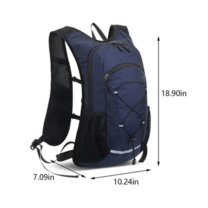 Lightweight travel running hiking cycling hydration backpack