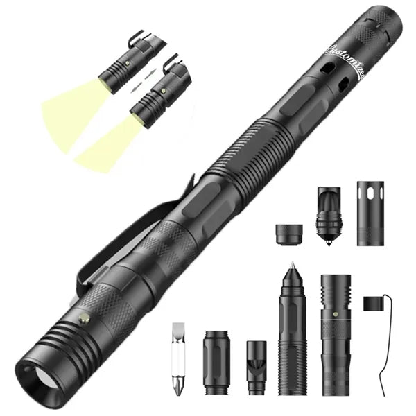 Tactical Pen with LED Flashlight