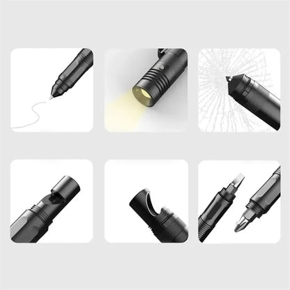 Tactical Pen with LED Flashlight