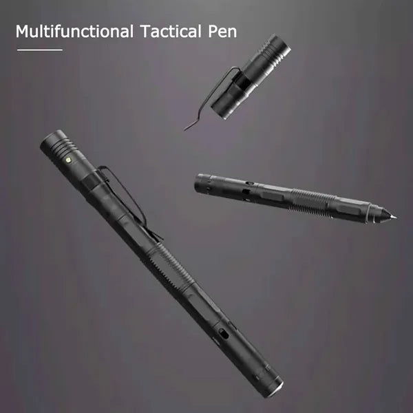 Tactical Pen with LED Flashlight