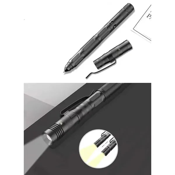 Tactical Pen with LED Flashlight