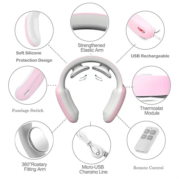 Intelligent Neck Massager for Pain Relief Deep Tissue