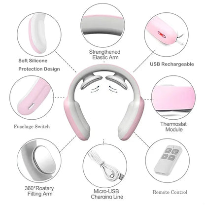 Intelligent Neck Massager for Pain Relief Deep Tissue