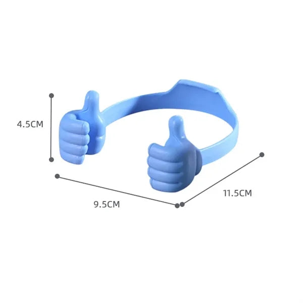 Thumbs Up Flexible Phone Stand for Desk or Promo Use