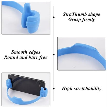 Thumbs Up Flexible Phone Stand for Desk or Promo Use