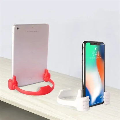 Thumbs Up Flexible Phone Stand for Desk or Promo Use