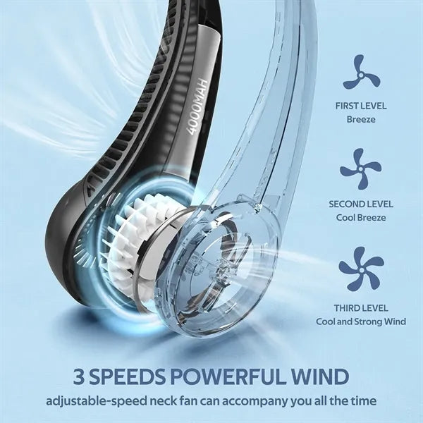 4000mAh Portable Cooling Personal Neck Fan