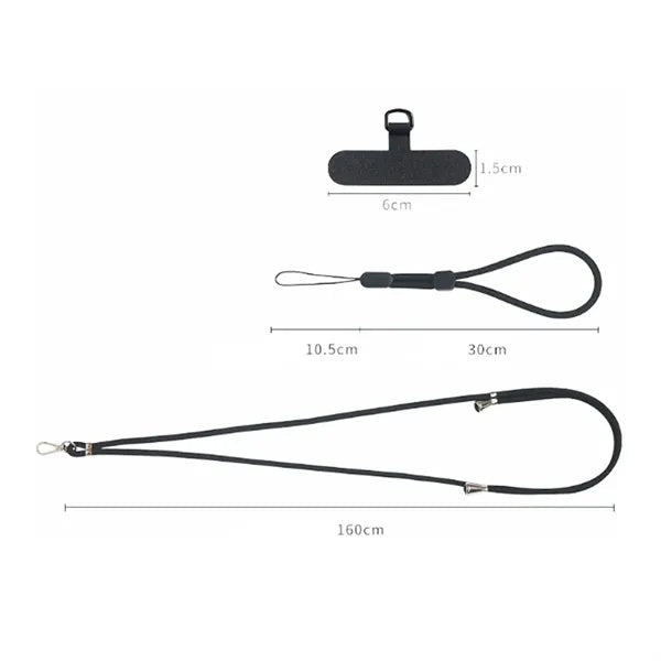 Phone Lanyard Strap with Patch