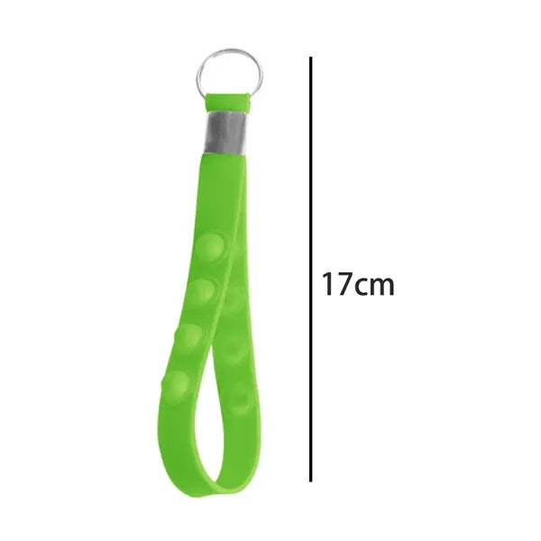 Silicone Fidget Pop Keychain Stress Reliever