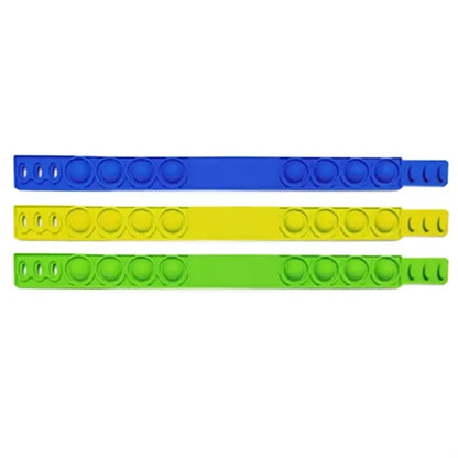 Silicone Fidget Pop Bracelet Wristband