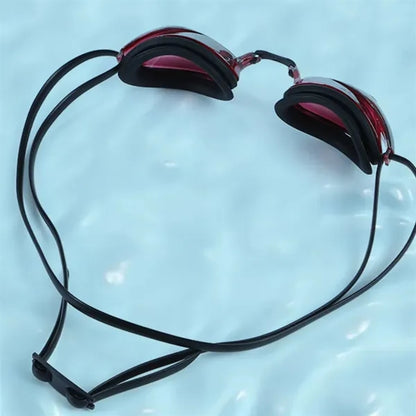 Anti-Fog Electroplated Swim Goggles with Adjustable Strap