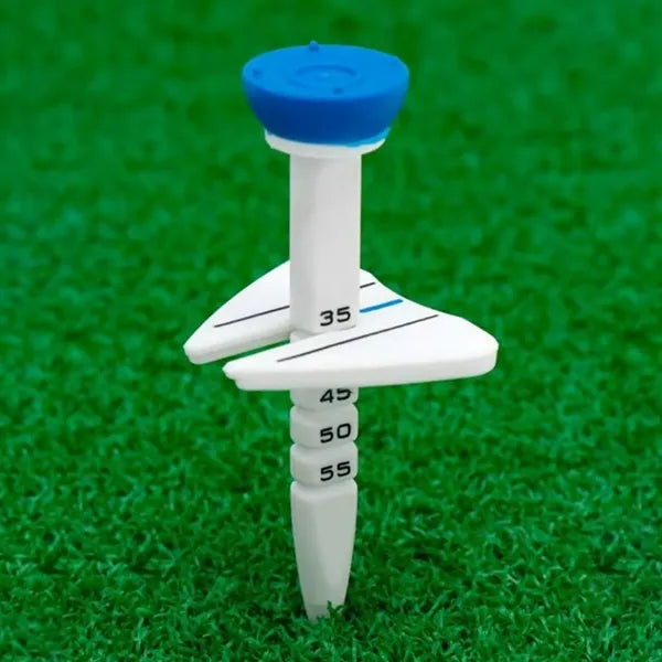 Adjustable Height Golf Tees with Marker Practice