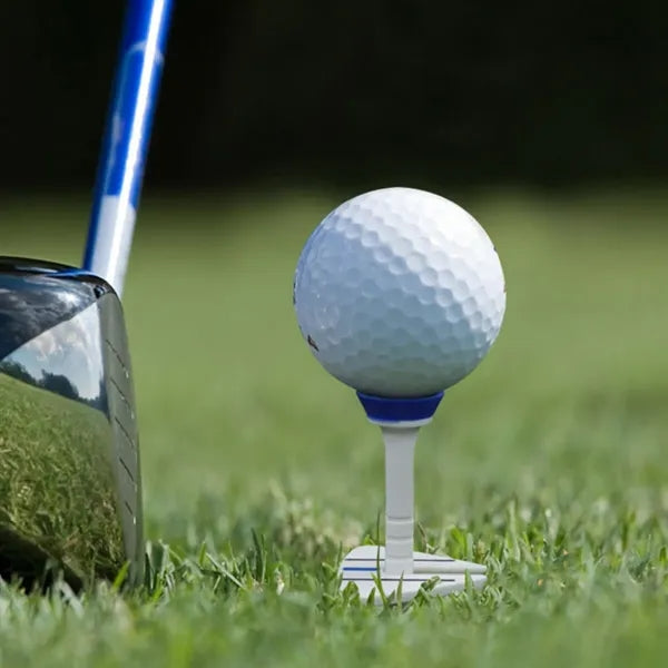 Adjustable Height Golf Tees with Marker Practice
