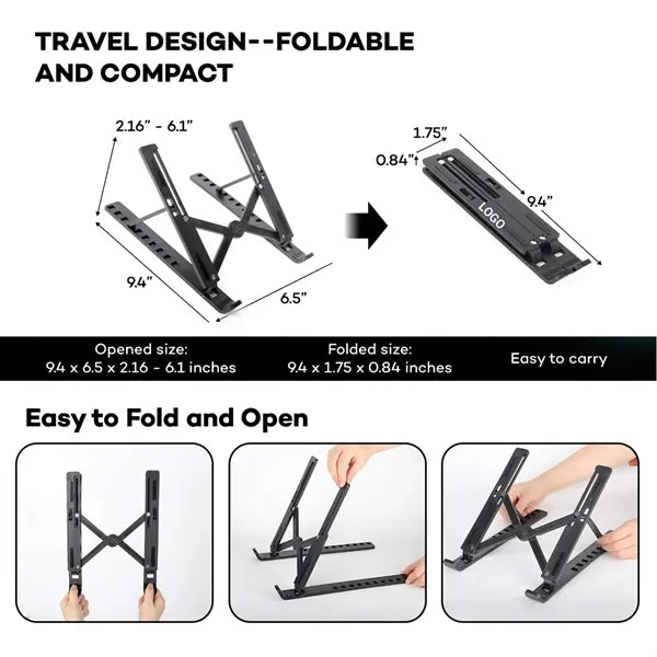 Desk Adjustable Laptop Riser Stand