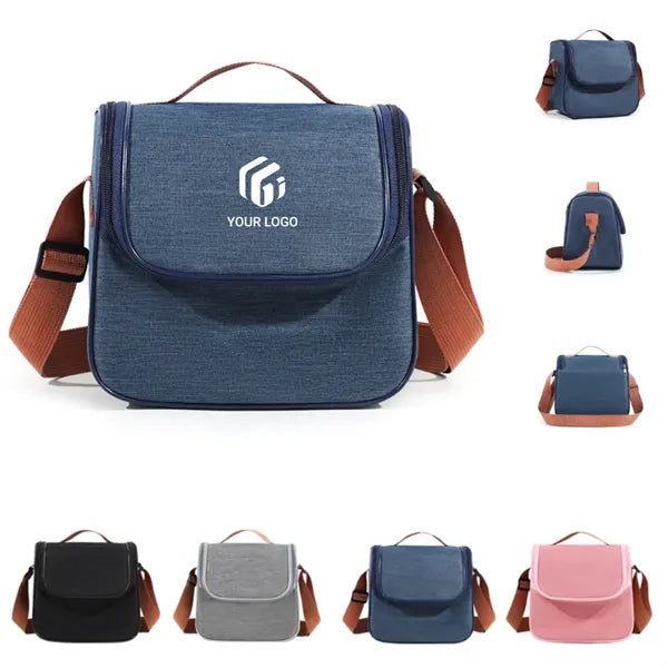Portable office picnic travel cooler insulated lunch bag