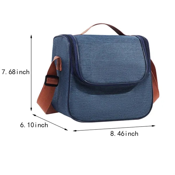 Portable office picnic travel cooler insulated lunch bag