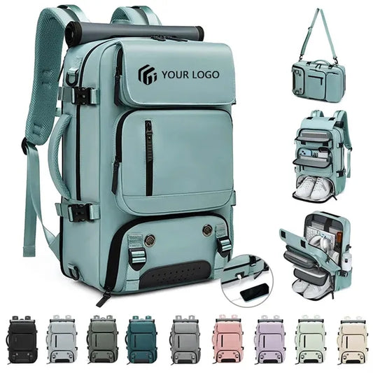 Large laptop compartment carry on duffle bag travel backpack