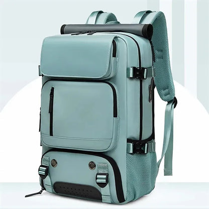 Large laptop compartment carry on duffle bag travel backpack