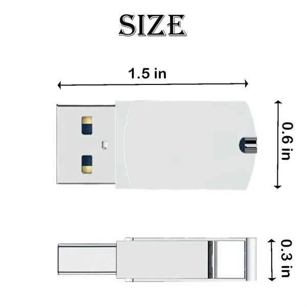 USB3.0 Waterproof 8GB to 128GB Flash Drive